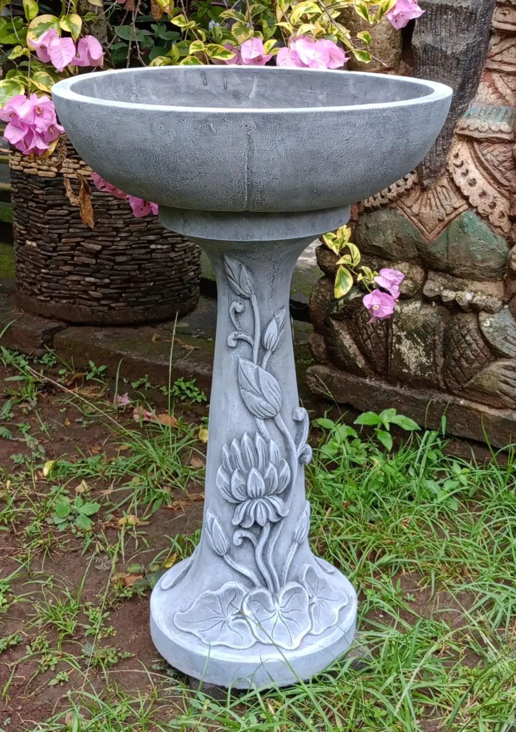  Product image 3 of the product “Palembang - Bowl, plain, Ø 50 cm | cast stone ”